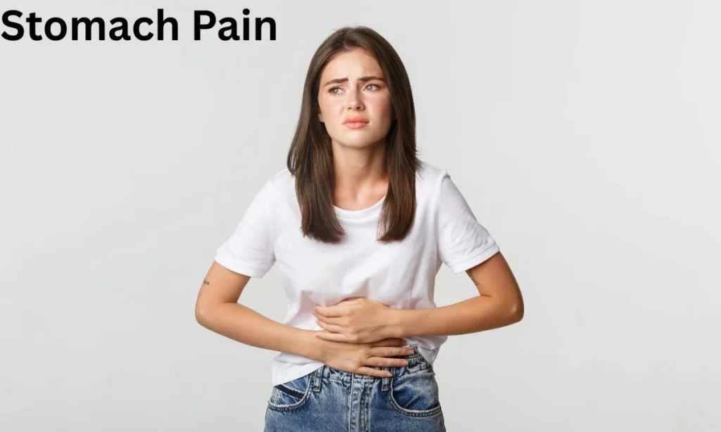 A Girl Heavy Stomach Pain