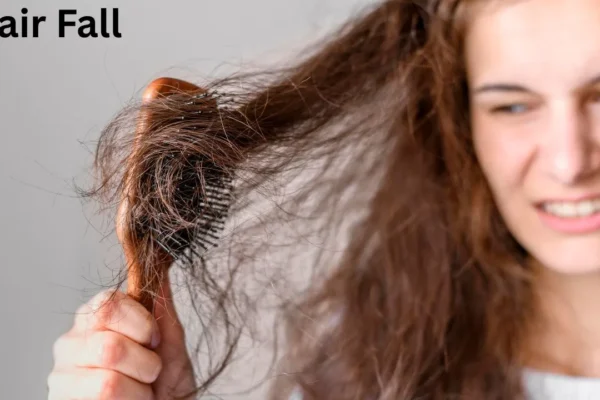 Hair Fall- Female with Tangled Hair